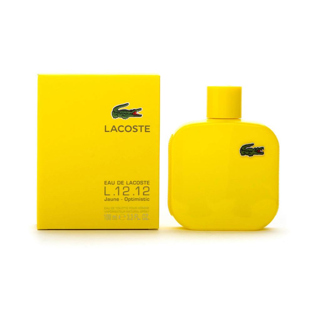 yellow lacoste perfume